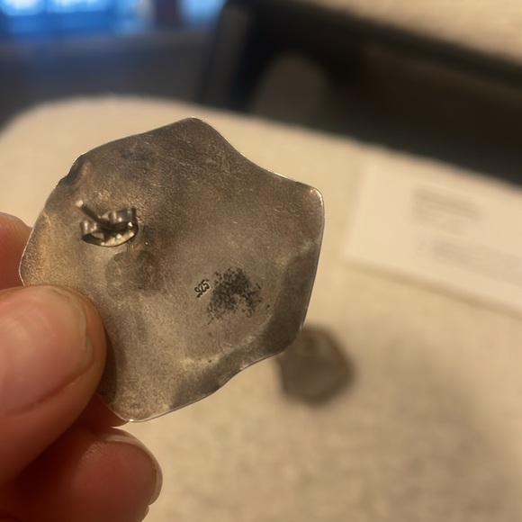 Vintage Native American Turquoise Earrings - Picture 9 of 12